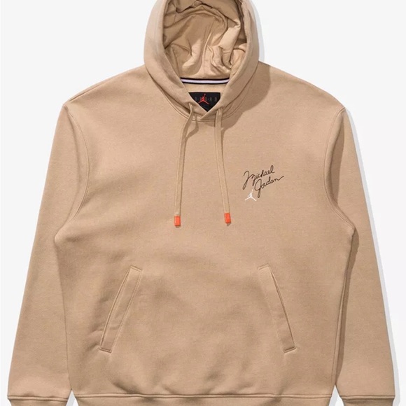 Jordan Other - Nike Jordan Flight MVP Men's Fleece Pullover Hoodie 'WHEATIES' DV7576-254 Desert